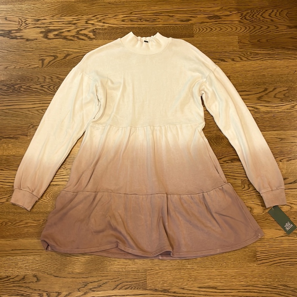 Wild fable XS ombré tiered dress